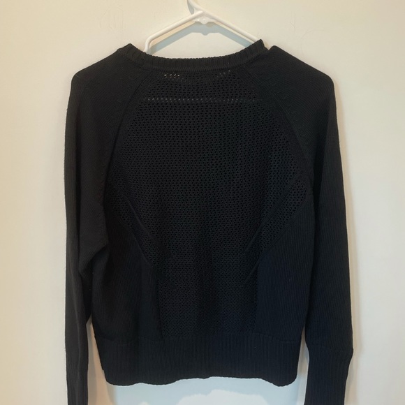 Athleta Cortina Sweater Black Small - Picture 7 of 9